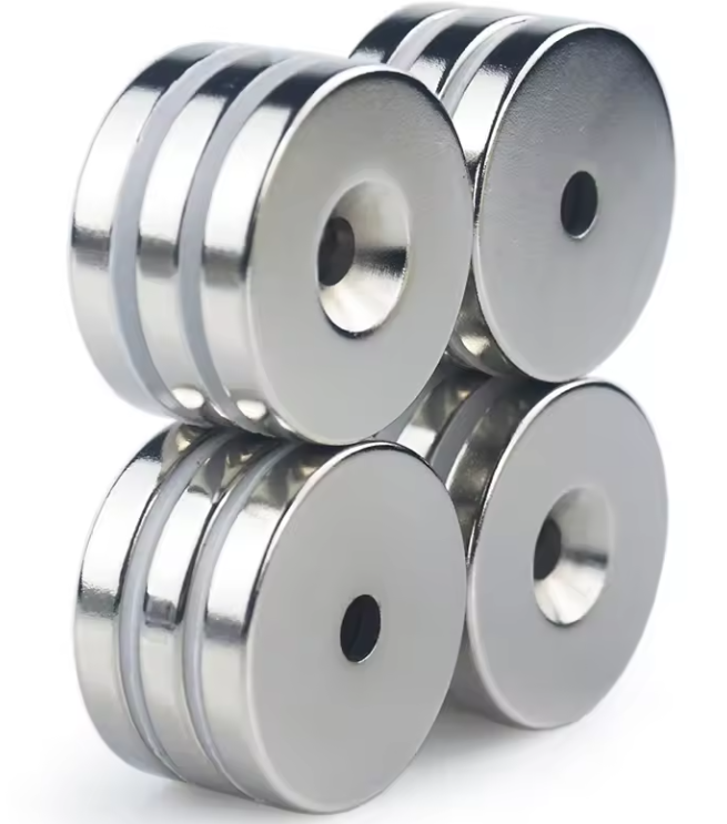 Neodymium Countersunk Cup Magnets