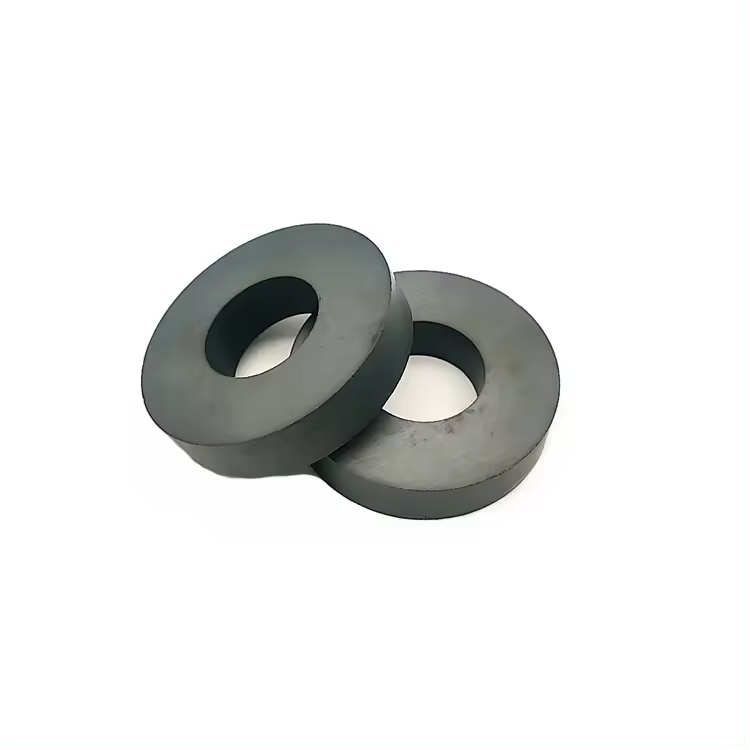 high quality permanent magnetic ferrite ring ferrite magnet